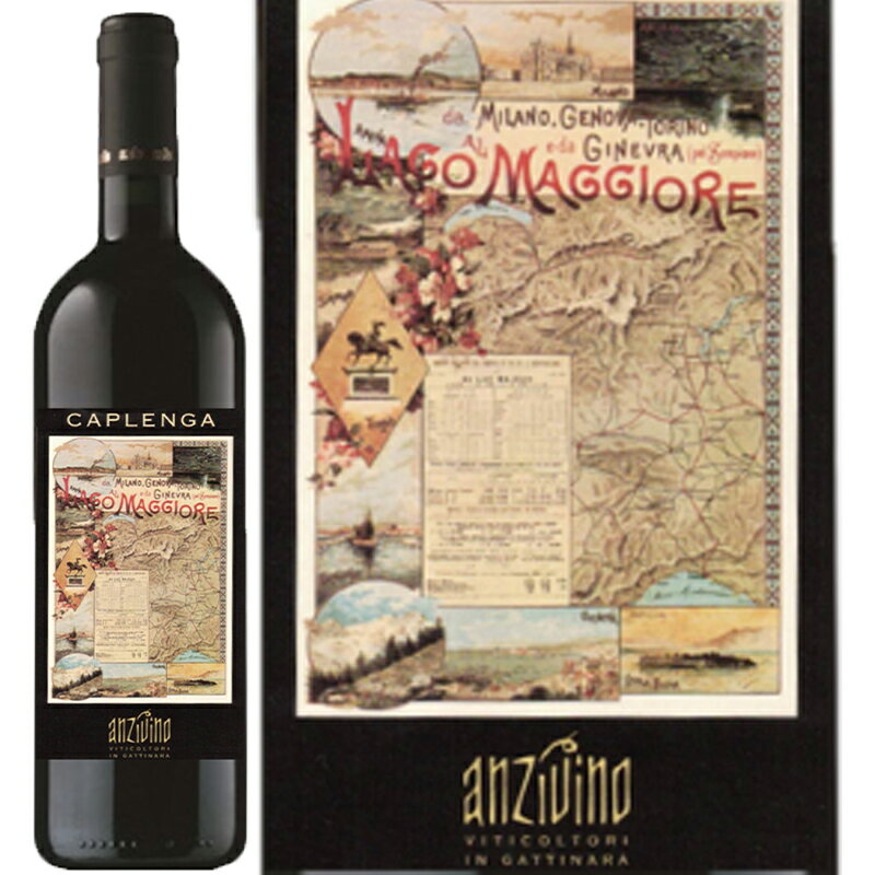 赤ワイン フルボディ Anzivino アンツィヴィーノ カプレンガ 2022 750ml 【正規輸入品】イタリアワイン..