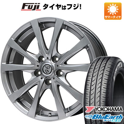 【新品国産5穴100車】 夏タイヤ ホイール4本セット 175/60R16 ヨコハマ ブルーアース AE-01 ビッグウエイ TRG バーン 16インチ(送料無料)