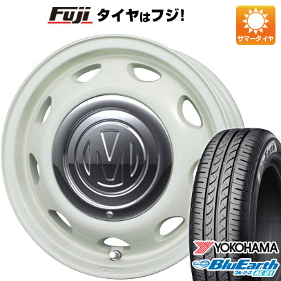 【新品 軽自動車】N-BOX タント スペーシア 夏タイヤ ホイール4本セット 165/55R15 ヨコハマ ブルーアース AE-01 クリムソン ディーン ミニ 15インチ(送料無料)