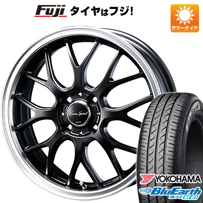 【新品】クロスビー/イグニス 夏タイヤ ホイール4本セット 175/60R16 ヨコハマ ブルーアース AE-01 ブレスト ユーロスポーツ タイプ805 セミグロスブラック 16インチ(送料無料) サマータイヤ