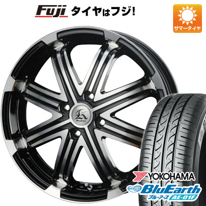 5/25はポイント最大42倍!!【エントリーでP5倍!(5/23 20:00-5/27 01:59)】 【新品 軽自動車】ソリオ ハスラー 夏タイヤ ホイール4本セット 165/70R14 ヨコハマ ブルーアース AE-01F テクノピア カシーナ V-1 14インチ(送料無料)