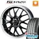 【新品国産4穴100車】 夏タイヤ ホイール4本セット 185/55R16 ヨコハマ ブルーアース AE-01F ブレスト ユーロスポーツ タイプ805 セミグロスブラック 16インチ(送料無料) サマータイヤ