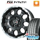 【新品】フリード 5穴/114 夏タイヤ ホイール4本セット 195/55R16 ヨコハマ ブルーアース AE-01F レアマイスター LMG CS-9 ブラック/ブラッククリアリム 16インチ(送料無料)