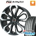 【新品国産4穴100車】 夏タイヤ ホイール4本セット 195/55R16 ヨコハマ ブルーアース AE-01F ビッグウエイ LEYSEEN プラバ5X(マットブラックポリッシュ) 16インチ(送料無料)