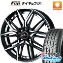 【新品国産4穴100車】 夏タイヤ ホイール4本セット 185/55R16 ヨコハマ ブルーアース AE-01F WEDS ウェッズ レオニス LM 16インチ(送料無料) サマータイヤ