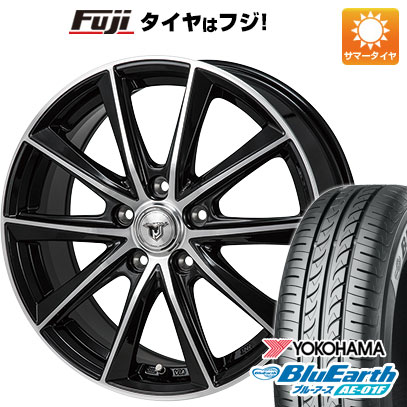 【新品国産車用5穴114.3】 夏タイヤ ホイール4本セット 195/65R15 ヨコハマ ブルーアース AE-01F モンツァ JPスタイル MJ01 15インチ(送料無料)