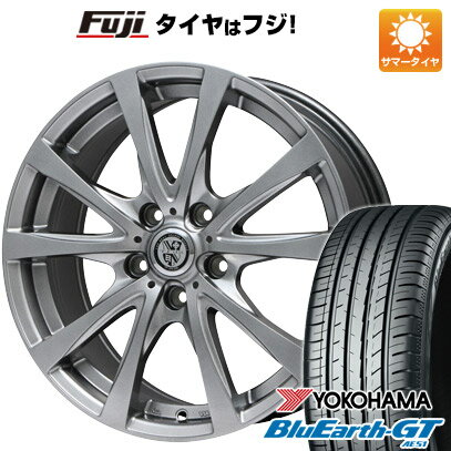 【新品国産5穴100車】 夏タイヤ ホイール4本セット 215/45R17 ヨコハマ ブルーアース  ...