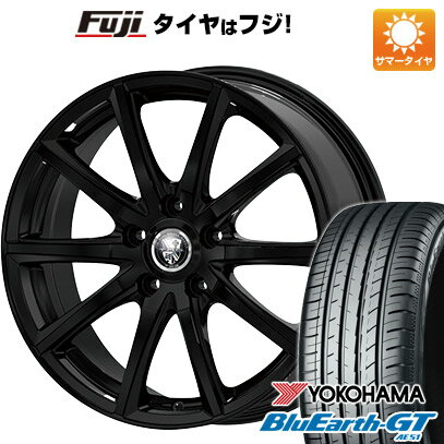 【新品国産5穴114.3車】 夏タイヤ ホイール4本セット 195/65R15 ヨコハマ ブルーアース GT AE51 ビッグウエイ TRG GB10 15インチ(送料無料)