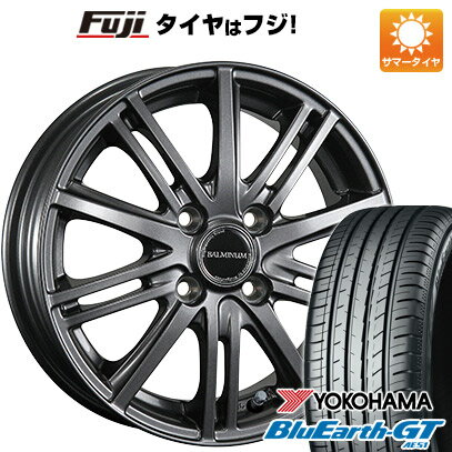【新品国産車用4穴100】 夏タイヤ ホイール4本セット 185/60R15 ヨコハマ ブルーアース GT AE51 ブリヂストン バルミナ BR10 15インチ(送料無料)