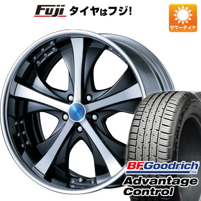 【新品国産5穴114.3車】 夏タイヤ ホイール4本セット 245/45R19 BFグッドリッチ(フジ専売) アドバンテージ コントロール エムズスピード JJブレイクスルー 19インチ(送料無料)