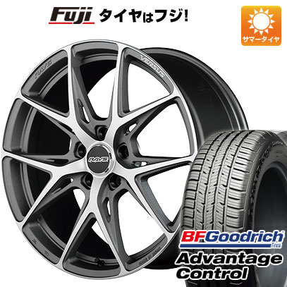 【新品国産5穴114.3車】 夏タイヤ ホイール4本セット 225/55R19 BFグッドリッチ(フジ専売) アドバンテージ コントロール レイズ ベルサス クラフトコレクション VV21S 19インチ(送料無料)