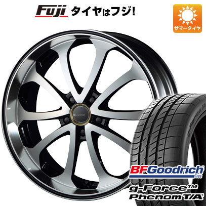 【新品国産5穴100車】 夏タイヤ ホイール4本セット 225/40R19 BFグッドリッチ(フジ専売) g-FORCE フェノム T/A エムズスピード ジュノウ バベル 19インチ(送料無料) サマータイヤ