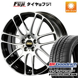 【エントリー&タイヤ交換チケット同時購入でP10倍! 4/27 09:59まで】 【新品国産5穴100車】 夏タイヤ ホイール4本セット 205/50R17 BFグッドリッチ(フジ専売) g-FORCE フェノム T/A BBS JAPAN RE-L2 ブラックダイヤカット 17インチ(送料無料)