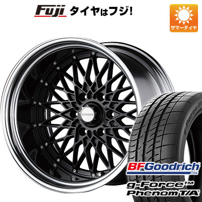 【新品】キャラバン 夏タイヤ ホイール4本セット 225/50R18 BFグッドリッチ(フジ専売) g-FORCE フェノム T/A ファブレス ヴァローネ RM-6 18インチ(送料無料)