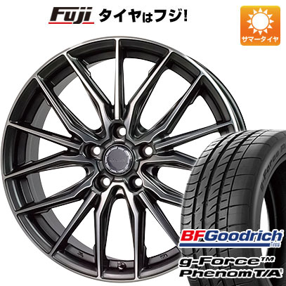 【新品国産5穴100車】 夏タイヤ ホイール4本セット 215/45R17 BFグッドリッチ(フジ専売) g-FORCE フェノム T/A ホットスタッフ プレシャス アストM4 17インチ(送料無料)