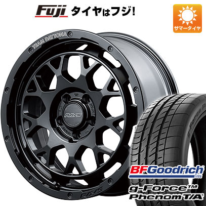 【新品国産5穴100車】 夏タイヤ ホイール4本セット 205/55R16 BFグッドリッチ(フジ専売) g-FORCE フェノム T/A レイズ デイトナ M9+ 16インチ(送料無料)