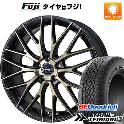 【新品国産5穴114.3車】 夏タイヤ ホイール4本セット 215/60R17 BFグッドリッチ トレールテレーンT/A ORBL モンツァ ワーウィック エンプレス メッシュ 17インチ(送料無料)