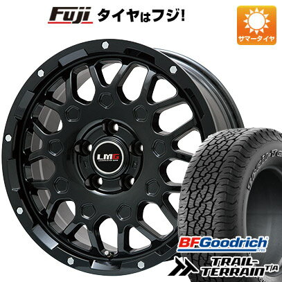 【新品国産5穴114.3車】 夏タイヤ ホイール4本セット 235/60R18 BFグッドリッチ トレールテレーンT/A ORBL レアマイスター LMG MS-9W グロスブラック 18インチ(送料無料)