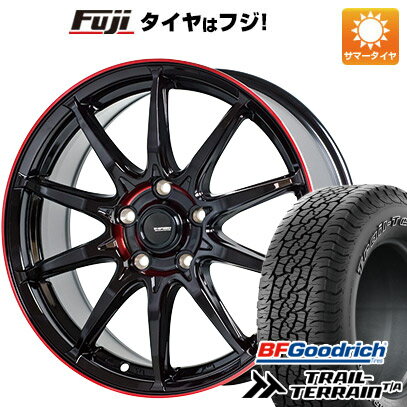 【新品国産車用5穴114.3】 夏タイヤ ホイール4本セット 235/60R18 BFグッドリッチ トレールテレーンT/A ORBL ホットスタッフ ジースピード P-05R 18インチ(送料無料)