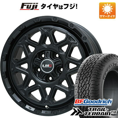 【新品国産5穴114.3車】 夏タイヤ ホイール4本セット 225/65R17 BFグッドリッチ トレールテレーンT/A ORWL レアマイスター LMG モンタグナ(マットブラック) 17インチ(送料無料)