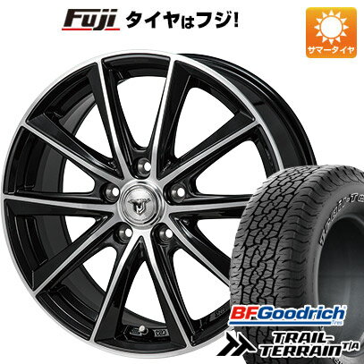 【新品国産車用5穴114.3】 夏タイヤ ホイール4本セット 225/60R18 BFグッドリッチ トレールテレーンT/A ORBL モンツァ JPスタイル MJ01 18インチ(送料無料)