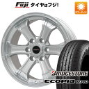 【新品】ハイエース200系 夏タイヤ ホイール4本セット 195/80R15 107/105N ブリヂストン エコピア R710 ビッグウエイ B-MUD K(シルバー) 15インチ(送料無料)