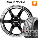 【新品 軽自動車】N-BOX タント スペーシア 夏タイヤ ホイール4本セット 165/55R15 ブリヂストン ポテンザ アドレナリン RE004 レイズ ボルクレーシング TE37 KCR プログレッシブモデル 15インチ(送料無料)