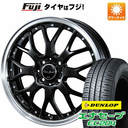 【新品国産5穴114.3車】 夏タイヤ ホイール4本セット 215/45R17 ダンロップ エナセーブ EC204 ブレスト ユーロスポーツ タイプ815 17インチ(送料無料)