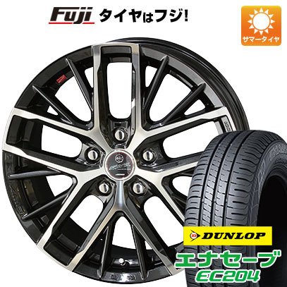 【新品国産5穴114.3車】 夏タイヤ ホイール4本セット 195/65R15 ダンロップ エナセーブ EC204 共豊 スマック プライム レヴィラ 15インチ(送料無料) サマータイヤ