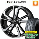 【新品国産5穴114.3車】 夏タイヤ ホイール4本セット 195/65R15 ダンロップ エナセーブ EC204 ブランドルライン レツィオ パールブラックポリッシュ 15インチ(送料無料)