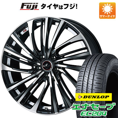 【新品国産5穴114.3車】 夏タイヤ ホイール4本セット 205/55R16 ダンロップ エナセーブ EC204 WEDS ウェッズ レオニス FS 16インチ(送料無料) サマータイヤ