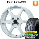【新品国産4穴100車】 夏タイヤ ホイール4本セット 185/55R16 ダンロップ エナセーブ EC204 レアマイスター CS-V6(ホワイト) 16インチ(送料無料) サマータイヤ