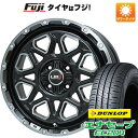 【新品 軽自動車】エブリイワゴン 夏タイヤ ホイール4本セット 165/50R15 ダンロップ エナセーブ EC204 レアマイスター LMG モンタグナ(ブラックポリッシュ/ブラッククリア) 15インチ(送料無料) サマータイヤ(2)