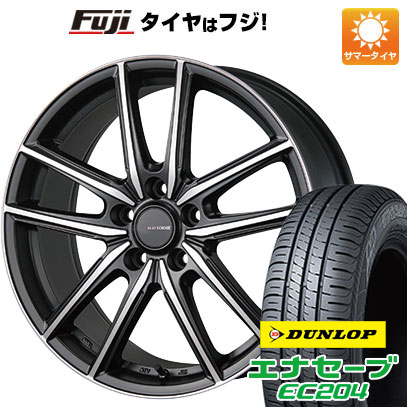 【新品国産車用5穴100】 夏タイヤ ホイール4本セット 205/55R16 ダンロップ エナセーブ EC204 ブリヂストン エコフォルム CRS20 16インチ(送料無料)