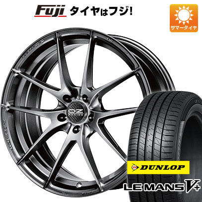 【新品国産5穴100車】 夏タイヤ ホイール4本セット 215/35R19 ダンロップ ルマン V+(ファイブプラス) OZ レッジェーラHLT 19インチ(送料無料) サマータイヤ