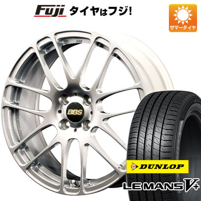 【新品国産4穴100車】 夏タイヤ ホイール4本セット 195/45R16 ダンロップ ルマン V+(ファイブプラス) BBS JAPAN RE-L2 16インチ(送料無料) サマータイヤ