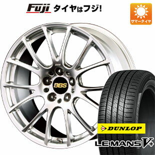 【新品国産5穴114.3車】 夏タイヤ ホイール4本セット 225/40R19 ダンロップ ルマン V+(ファイブプラス) BBS JAPAN RE-V 19インチ(送料無料)