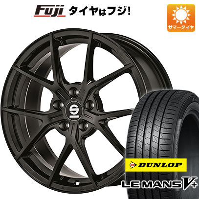 【新品国産車用5穴114.3】 夏タイヤ ホイール4本セット 235/40R19 ダンロップ ルマン V+(ファイブプラス) OZ SPARCO ポディオ 19インチ(送料無料)