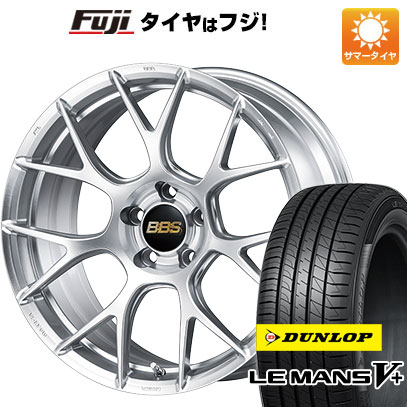 【新品国産5穴100車】 夏タイヤ ホイール4本セット 215/35R19 ダンロップ ルマン V+(ファイブプラス) BBS JAPAN RE-V7 19インチ(送料無料)