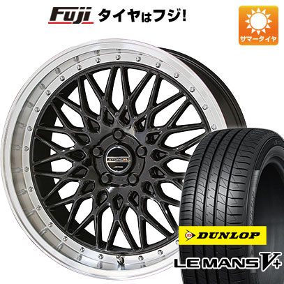 【新品国産5穴100車】 夏タイヤ ホイール4本セット 215/35R19 ダンロップ ルマン V+(ファイブプラス) 共豊 シュタイナー FTX 19インチ(送料無料) サマータイヤ