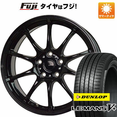 【新品国産5穴114.3車】 夏タイヤ ホイール4本セット 195/65R15 ダンロップ ルマン V+(ファイブプラス) ホットスタッフ ジースピード G-07 15インチ(送料無料)