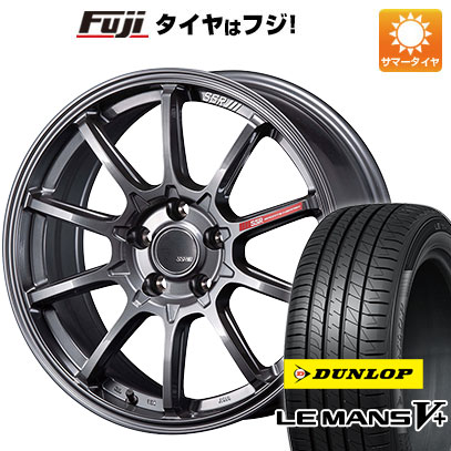 【新品国産5穴100車】 夏タイヤ ホイール4本セット 215/40R18 ダンロップ ルマン V+(ファイブプラス) SSR GTV05 18インチ(送料無料)