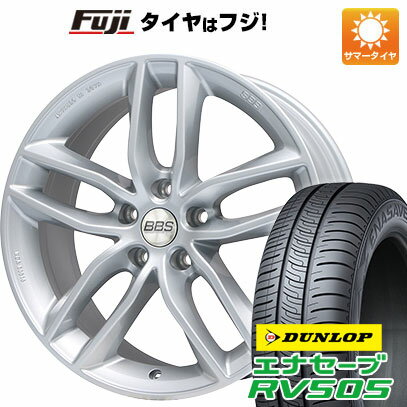 【新品国産5穴114.3車】 夏タイヤ ホイール4本セット 225/45R19 ダンロップ エナセーブ RV505 BBS GERMANY SX ブリリアントシルバー 19インチ(送料無料)