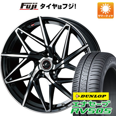 【新品国産5穴114.3車】 夏タイヤ ホイール4本セット 205/55R16 ダンロップ エナセーブ RV505 WEDS ウェッズ レオニス IT 16インチ(送料無料) サマータイヤ