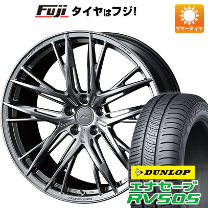 【新品国産車用5穴114.3】 夏タイヤ ホイール4本セット 245/40R20 ダンロップ エナセーブ RV505 WEDS ウェッズ F-ZERO FZ-5 20インチ(送料無料)