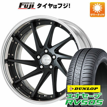 【新品国産5穴114.3車】 夏タイヤ ホイール4本セット 225/55R19 ダンロップ エナセーブ RV505 ワーク グノーシスCV CVS 19インチ(送料無料)