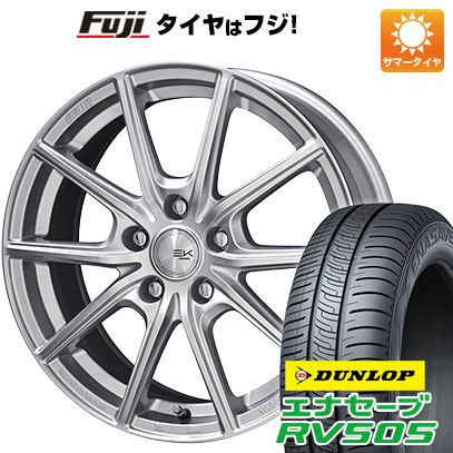 【新品国産5穴114.3車】 夏タイヤ ホイール4本セット 215/60R17 ダンロップ エナセーブ RV505 共豊 ザインEK 17インチ(送料無料)