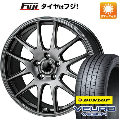 【新品】60系プリウス 夏タイヤ ホイール4本セット 195/60R17 ダンロップ ビューロ VE304 モンツァ ZACK JP-205 17インチ(送料無料)