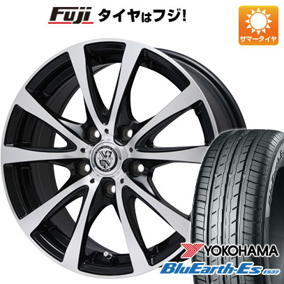 【新品国産5穴114.3車】 夏タイヤ ホイール4本セット 225/50R17 ヨコハマ ブルーアース ES32 ビッグウエイ TRG バーン XP 17インチ(送料無料)