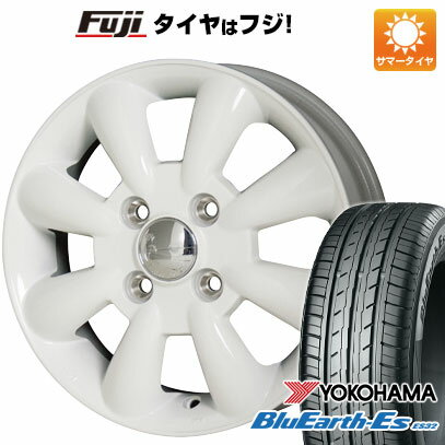 【新品 軽自動車】 夏タイヤ ホイール4本セット 155/65R13 ヨコハマ ブルーアース ES32 ホットスタッフ ララパーム KC-8 13インチ(送料無料) サマータイヤ